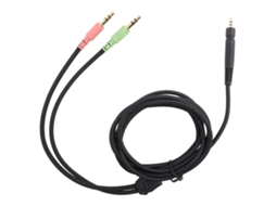 Cabo de Fones de Ouvido Mali para Sennheiser G4me One Pc 373d Pc37x Gsp350 500 600 1.9m