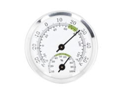 Higrômetro Dial Mini para Humidores e Estufas S/MARCA