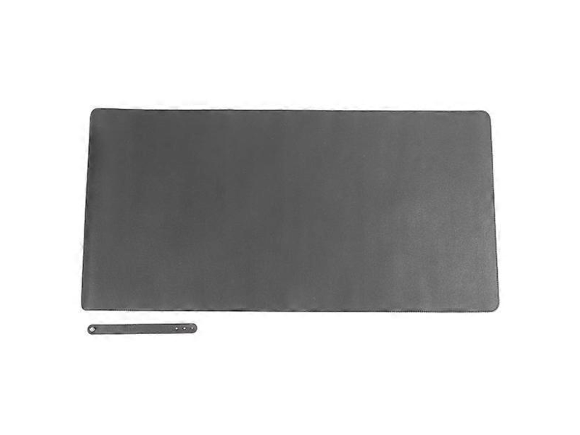 Tapete De Rato Extra Grande De Dupla Face 80x40cm, Impermeável, Para Secretária, Em Pele Pu, Para Escritório, Preto. Olysi Shop