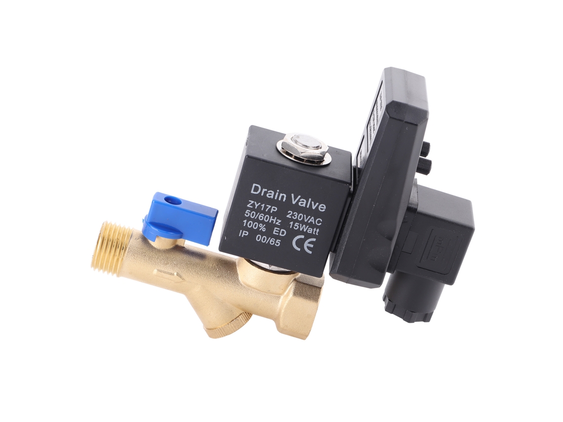 Válvula Automática De Dreno Eletrônico Dn15 Ac230v