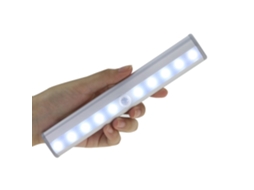 Luz Noturna Ativada por Movimento, Ajustável, para Debaixo do Armário da Cozinha Ou Escada BRILVIBERA