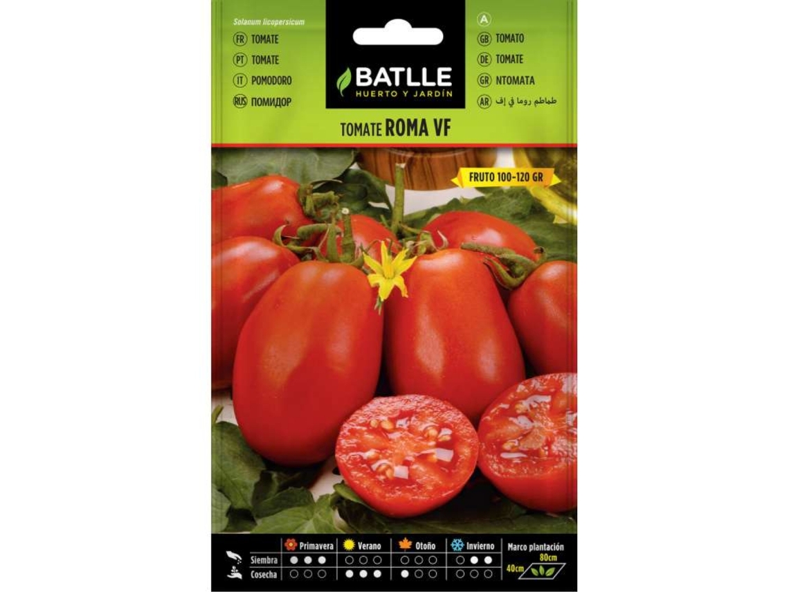 Sementes de tomate Roma Vf BATLLE