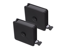 Conjunto De 2 Peças De Trenas Portáteis Quadradas Pequenas