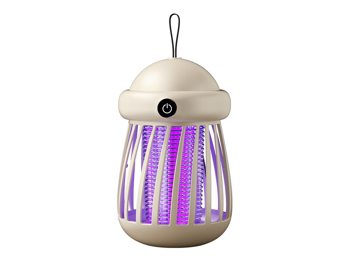 Lâmpada Mata-mosquitos Alimentada Por Usb Com Armadilha Ultravioleta Para Insetos, Adequada Para Traças E Moscas (branca).