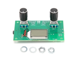 Módulo receptor FM Veloriskku 87-108MHz com saída estéreo, rádio DIY SEM Fio Fabric LCD DSP PLL