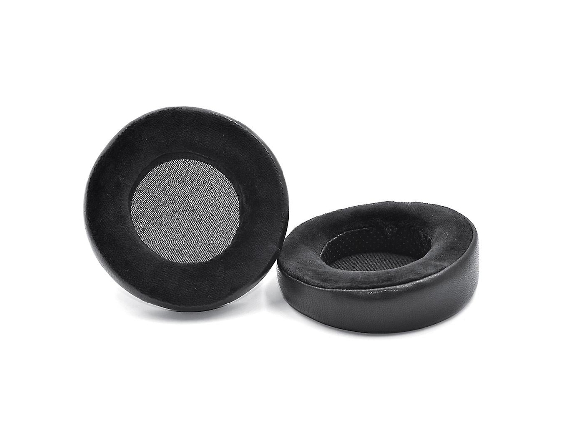 Almofadas Auriculares De Substituição Para Hifiman He300 He500 Em De Couro De Alta Elasticidade Preto Lurelia