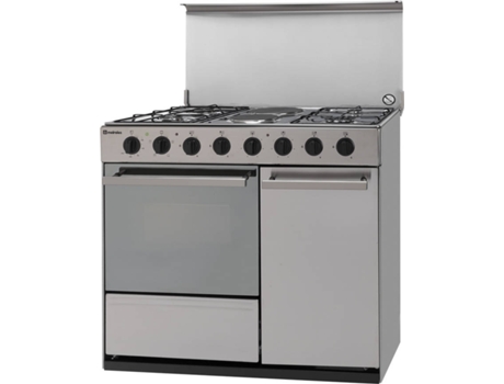 Fogão MEIRELES E 920 X BP — Misto | Gás Butano-Propano | Forno: 59 L