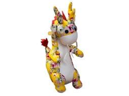 Laxiscreed Boneco De Mascote Dragão Zodiacal Em Peluche Para Ano Novo E Presentes Divertidos