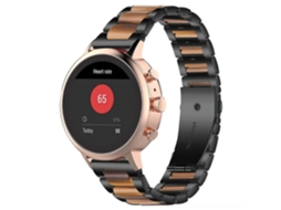 Pulseira De Relógio De Resina Metálica Xdfind Com Três Contas