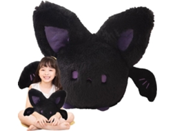 Morcego De Pelúcia Algodão 20 Cm, Bichinho Fofo Para O Halloween Com