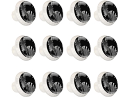 Puxadores Redondos Para Armários De Cozinha, Puxadores Para Armários E Gavetas, 12 Peças, Zebra Africana, Puxadores Para