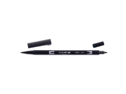 Marcador Koh-I-Noor Pabt-N35, ponta de pincel de 1 peça/preto fino KOH I NOOR
