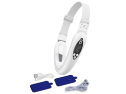 Massageador Facial Recarregável em Formato de V, Dispositivo Portátil para Massagem com Visor Led, Instrume Nto Beleza Facial. GOKOCO