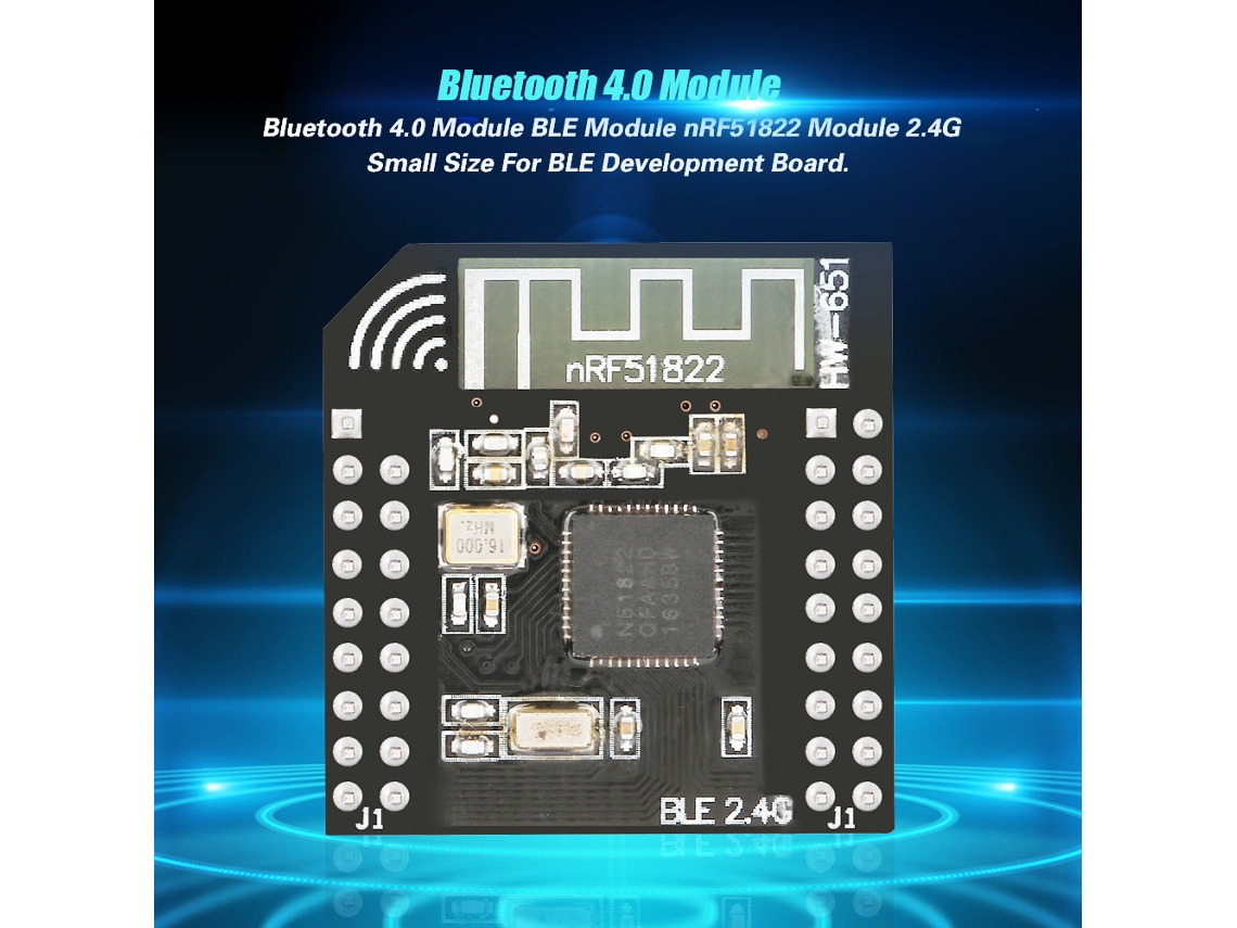 Laxiscreed Bluetooth 4.0 Ble Módulo Para Desenvolvimento, Compatível Com Redes 2.4g