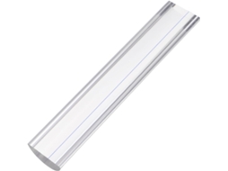 Lurelia Suporte Régua Transparente Multifuncional Precisa 16cm Acrílico Para Desenho Técnico E Escola