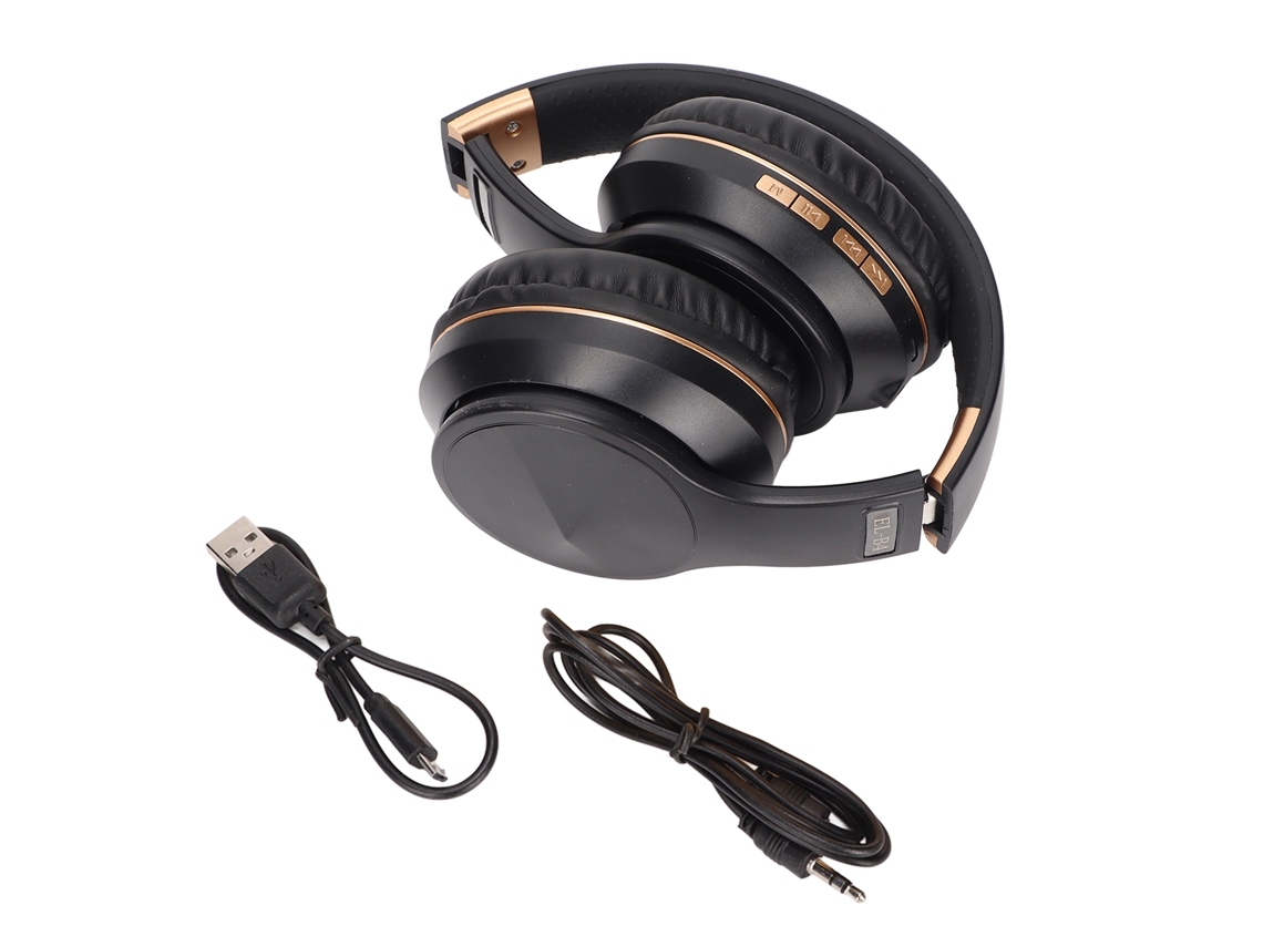 Fones Bluetooth Elb4 multifuncionais, dobráveis, sem fio, para esportes e jogos CHABERLU