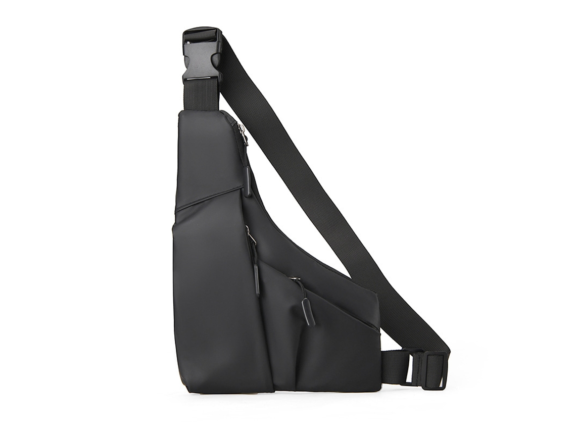 (preta) Bolsa Transversal Masculina, Portátil, Ideal Para Viagens E Deslocamentos Diários.