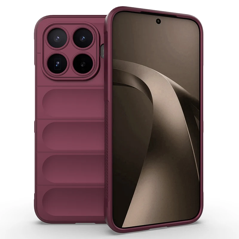 (roxo Escuro, Xiaomi 17t) Capa De Celular Em Silicone Macio Fosco À Prova De Choque, Agradável Ao Toque, Resistente A Arranhões E Quedas.