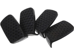 Conjunto De 4 Peças De Capas Antiderrapantes Em Couro Para Pedais De Carro.