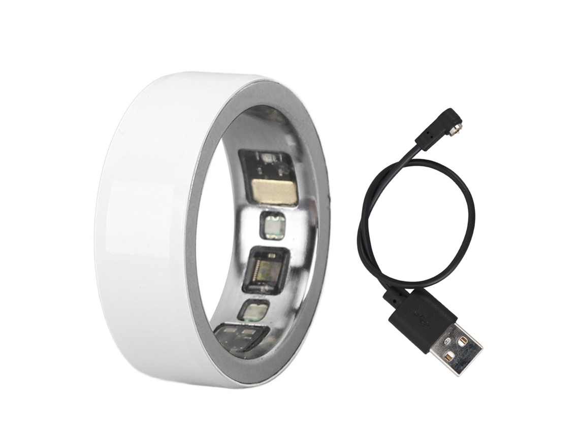 Anel de Saúde Bluetooth IPX8 com Monitor de Sono e Temperatura S/MARCA