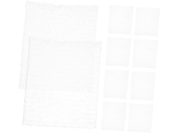 100 Unidades De Sacos De Plástico Bolha Transparentes E Grossos Para Proteção Contra Impactos.
