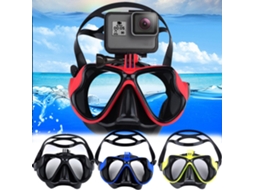 Suporte para Câmera de Mergulho Gopro, Máscara De, Óculos de Natação, Azul AQUAFORGE