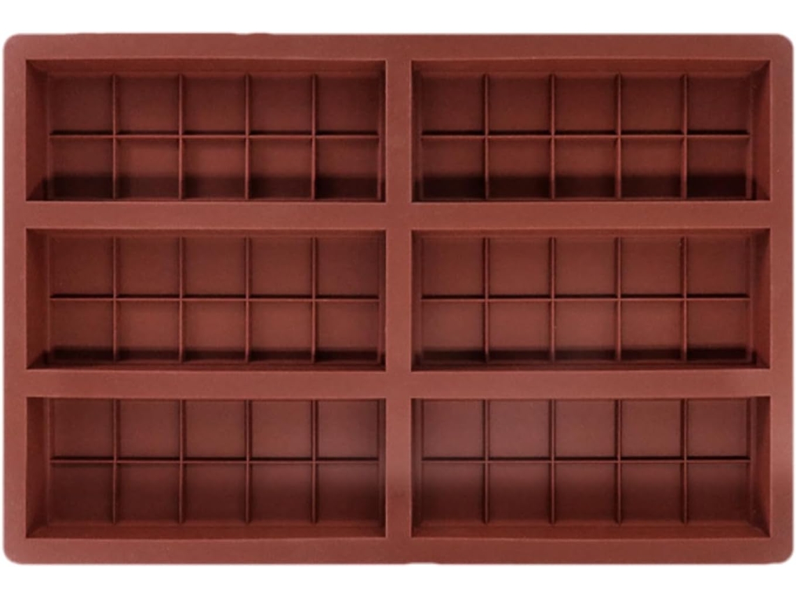Formas De Silicone Chocolate | Forma Chocolate Com 6 Compartimentos