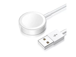 Carregador para iWatch, cabo USB de 1 m, compatível com gerações 1 a 8