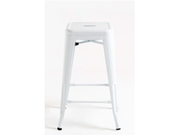 Pack 4 Bancos Torix Baixos 65 Cm - Branco
