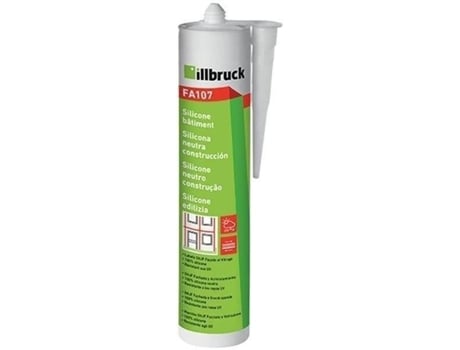 Selante De Silicone Para Construção Nec Illbruck Fa107 300 Ml Transparente