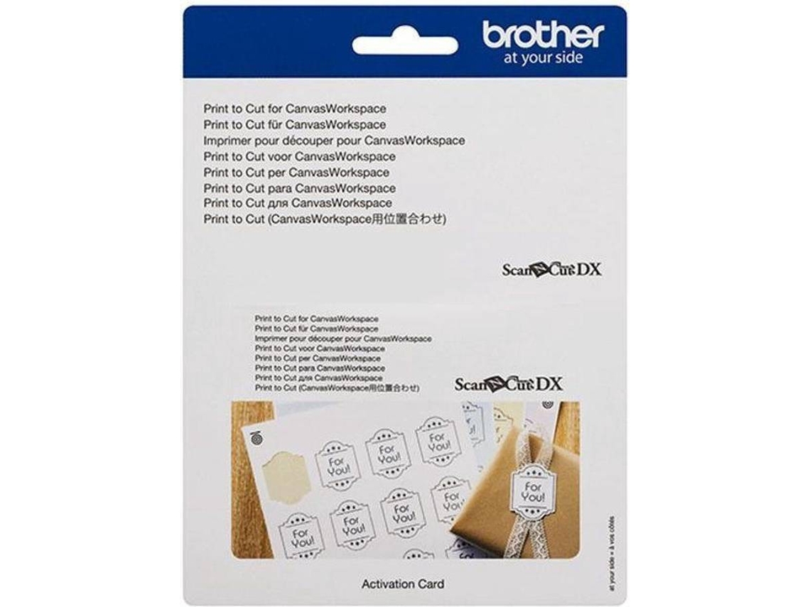 Cartão de Ativação BROTHER ScanNCut SDX