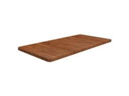 Vidaxl Bancada P/ Wc 100x50x2,5 Cm Madeira Tratada Castanho-escuro
