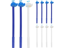Iplusmile Conjunto De 13 Canetas Gel Com Desenho Baleia: