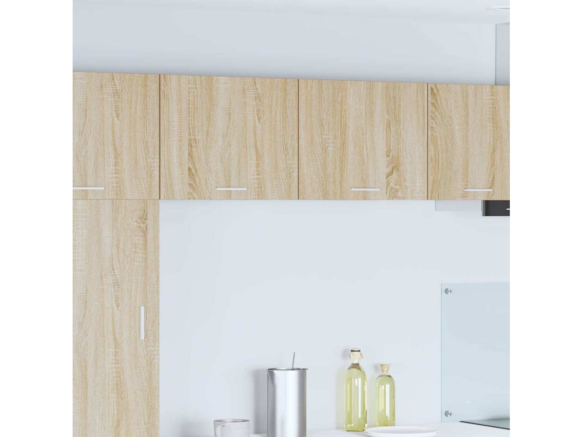 Vidaxl Armário Suspenso 2 Pcs Carvalho Sonoma E Branco 50 X 31 X 40 Cm
