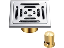 Conjunto de 2 Conectores AQUAFORGE para Ralos de Piso, Sem Odor