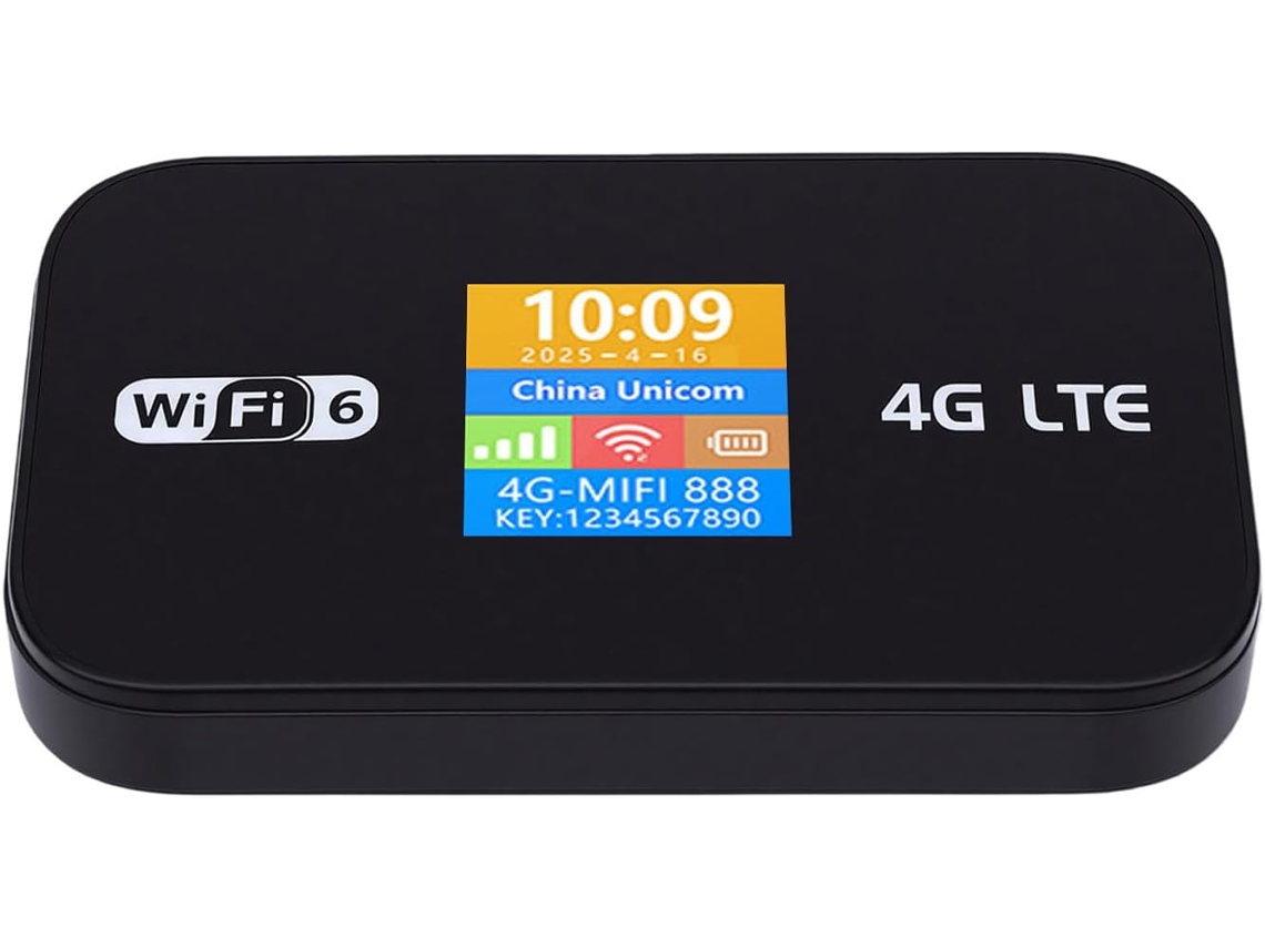 Roteador Wi-fi Portátil, Hotspot Móvel 4g Lte Com Bateria De 3000mah,