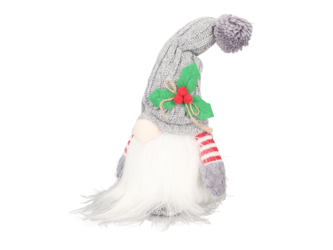 Boneco Pelúcia Gnome Natal Com Iluminação Decoração Natalina