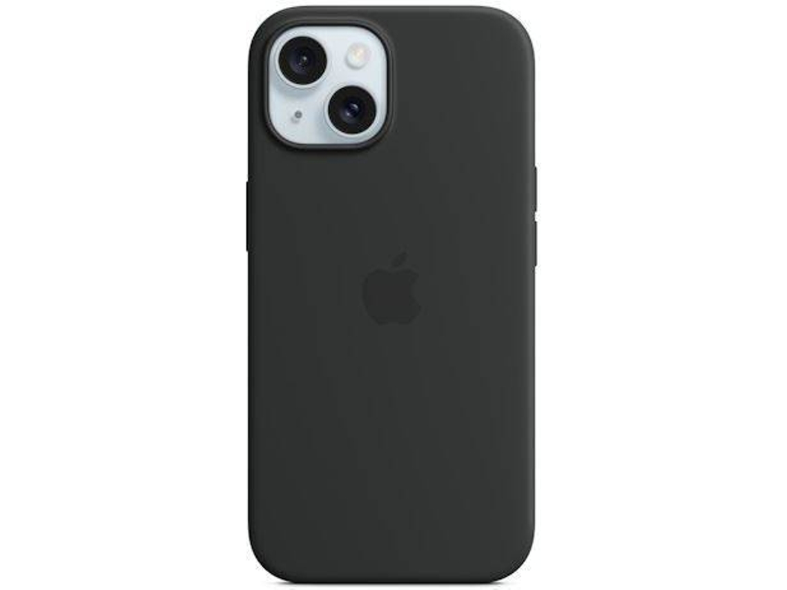 Capa APPLE iPhone15 Silicone Case MagSafe (Preto)