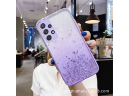 Capa de Telefone LAXISCREED Glitter Epóxi Estrela