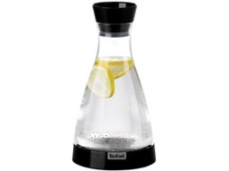 Garrafa Refrig. Flow Slim Plástico 1L Tefal Preta - K3057112