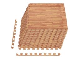 Maison Exclusive - Tapetes De Chão 12 Pcs 4,32 Espuma De Eva Grãos Madeira