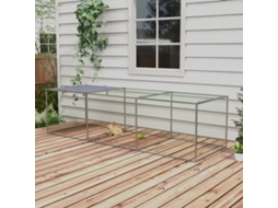 Gaiola para Galinhas, Aço Galvanizado, 3m², 3x1x0,8m | S/MARCA
