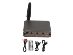 Receptor de Áudio Bluetooth EOOCOO com suporte a pen drive e Bluetooth