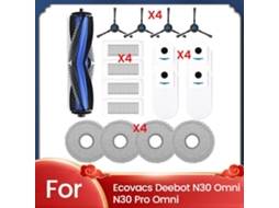 Conjunto De 17 Peças Para N30 Omni Parts Roller Side Brush Filter