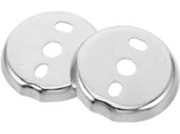 Suporte Para Barra De Toalha 2 Peças Flange Parede 50mm Reposição Ferragens Banheiro, Para Substituição De Barra Toalha