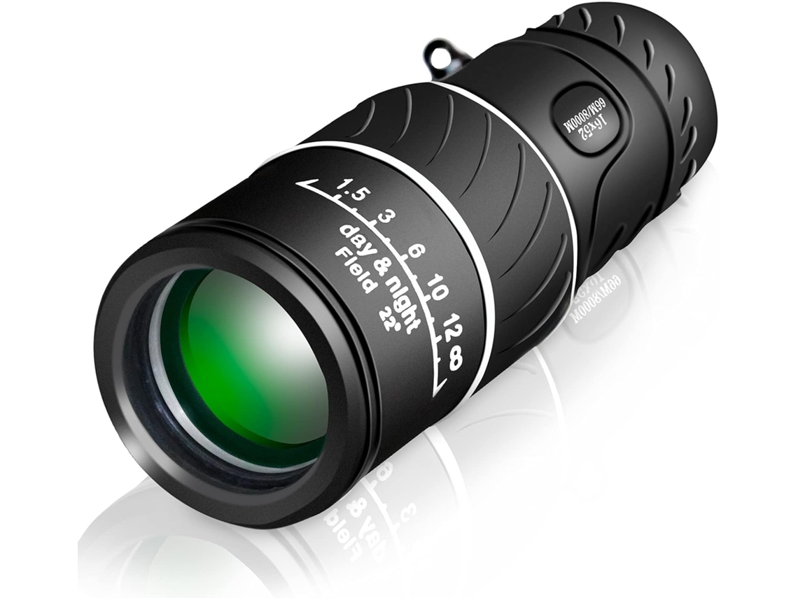 Binóculos 16x52 com Foco Duplo, Monocular Zoom, Mini Telescópio Hd BRILVIBERA