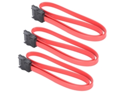 Pacote com 10 Cabos de Extensão Flexíveis para Transmissão de Dados de Disco Rígido. SFUSHOS