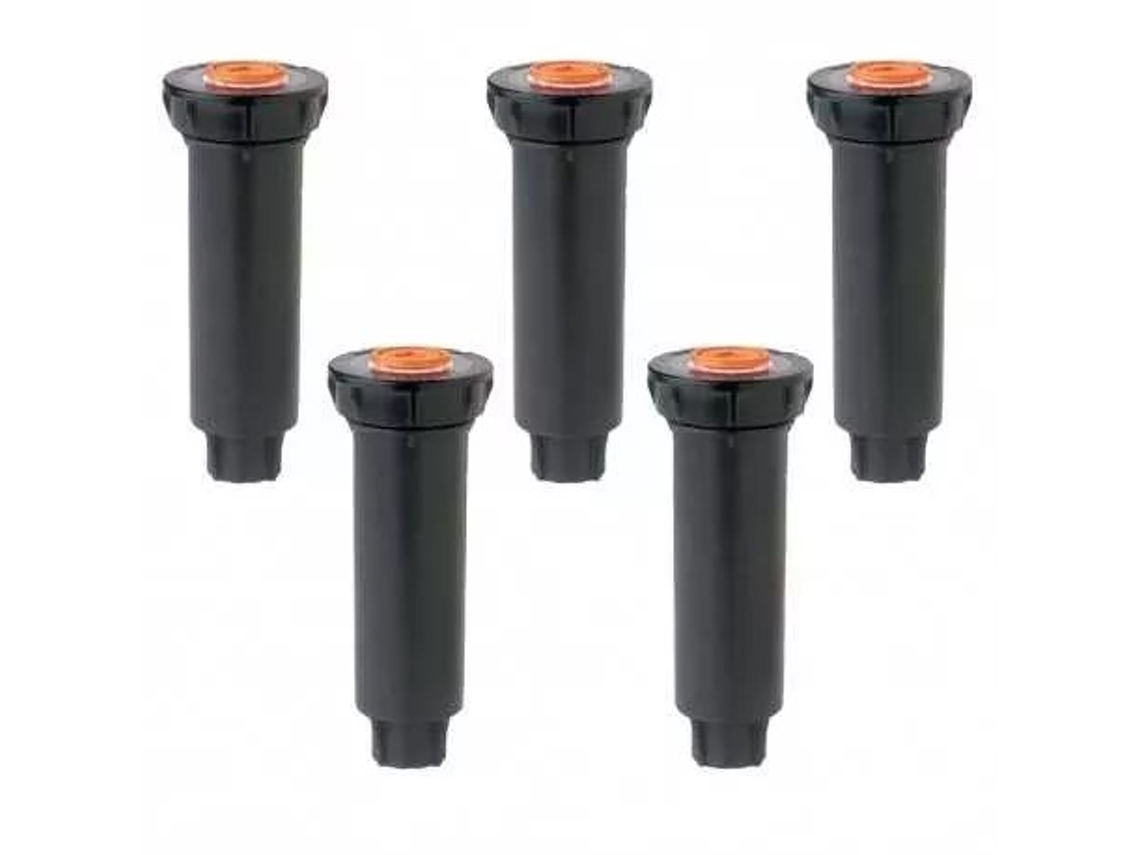 Difusor de irrigação RAIN BIRD 1804 (Pack x 5) Difusor RAIN BIRD 1804 com conexão 1/2 fêmea. Pacote de 5 unidades Oferta exclusiva