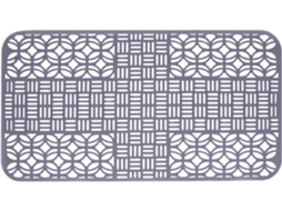 Tapete de silicone para Pia, 66 x 35,5 cm, antiderrapante, durável, drenagem eficiente, flexível