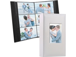 Álbum de Fotos 6x4 Polegadas, Comporta 300 Fotos, Capa de Couro, Perfeito para Fotos de Família e Casamentos BRILVIBERA